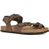 Geox D Brionia F, Sandali Donna, Marrone (Coffee), 39 EU
