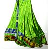 Magic Incredibile-art Vintage Silk Sari Magic Wrap Gonna Reversibile Hippie Sarong