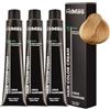 FemMas Colore per capelli 3x Biondo Chiaro Dorato 8.3 I Colore in crema per capelli con olio di Argan, Cheratina e Ceramidi I Come colorazione permanente o tonalizzazione per risultati di colore