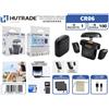 HUTRADE Microfono Wireless Mini CR06 Custodia Ricarica Tipo-C iOS Android mar