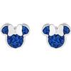 Orecchini Disney Minnie, Acciaio Inossidabile con Zirconi per Bambini e Bambine, Gioielli Disney
