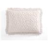 Beatrice Home Fashions Medaglione Chenille Copriletto, Cotone, Blush, Standard Sham