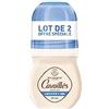 Rogé Cavaillès Deodorante anti-impronta Absorb+ 48h roll-on confezione da 2 x 50 ml