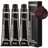 FemMas, colorante per capelli 3x castano medio viola 4.2 I Colorante per capelli in crema con olio di argan, cheratina e ceramidi I Come colorazione permanente o tonalizzazione per risultati di colore