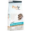 Purly Clumping White bentonite Active - Lettiera per gatti 2 x 10 litri