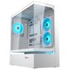 COUGAR CFV235 White Case Midi Tower Vetro Temperato No-Power CEB/ATX/mATX/Mini-ITX
