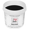 I LOVE paint I LOVE CHALK PAINT Colore Nero 4 Litri - Senza Carteggiare Colora Mobili, Pareti e Oggetti - Senza solventi e formaldeide - Inodore a base di acqua