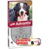 ELANCO ADVANTIX 40-60 KG 4 PIPETTE acquisto minimo 8pz