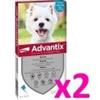 ELANCO ADVANTIX 4-10KG 6 PIPETTE X2