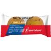 LOGISTICA FOOD Srl SPORTYFOOD KETO BISCO2 CON CIOCCOLATO E PERA 40 G