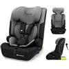 kk Kinderkraft Kinderkraft SAFETY FIX 3 PRO I-SIZE 76-150 cm Seggiolino Auto 9-36 kg isofix, Alzatina auto bimbi, Poggiatesta regolazione, Cinture di sicurezza, extra TOP TETHER, Facile da pulire, Grigio