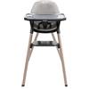 Graco - Presti™ Seggiolone 3-in-1: seggiolone, sgabello, seggiolina. Adatto da 6 mesi a 6 anni circa (max. 27,3 kg), colore Steeple Gray