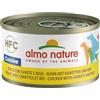 ALMO NATURE SpA HFC Natural Pollo con Carote e Riso - 95GR