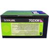 LEXMARK 702XM 70C2XM0 MAGENTA TONER - 4000 PAGINE PER CS510DE