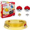 BANDAI Arene Pokémon et 2 Toupies - BANDAI - JW4403 - Pikachu vs Mewtwo