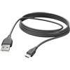 Hama - Cavo USB A/Micro USB, 3 metri, nero