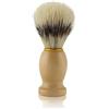 PARENCE.- Pennello da barba con manico in legno - Design classico ed elegante, universale