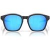 Oakley Oo9507d Shackle - Occhiali da sole quadrati, Nero opaco/Zaffiro Prisma, 52 mm