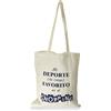 MI CASA Borsa Mi Sport de Rischio Preferito ES El Shopping 36 x 40 cm, Ecrù, 36 x 42