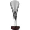 Alessi Lily MW71 - Bruciaincenso di Design in Acciaio Inossidabile 18/10 e Legno