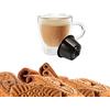Kickkick Speculoos Cappuccino Biscotto e Cannella Solubile Compatibili Dolce Gusto - 16 Capsule