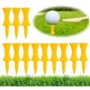Adhere 100 tee da golf in plastica da 1-3/4 , tee da golf a castello rosa, resistenti 45 mm (45 mm・ giallo・ 100 pezzi)