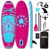 HITABAY Tavola da Paddle per Bambini con Accessori per SUP, Resistente, Leggera, Design Stabile, Ampia Tavola Antiscivolo, 2,1m, 2,3m, 2,4 m, 2,9m, SUP Gonfiabile per Bambini e Ragazzi