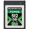 Delkin Devices Delkin - Scheda di memoria CFexpress tipo B 4.0 per fotocamere digitali, ideale per il trasferimento rapido di immagini e video per l'archiviazione, memoria scheda di memoria (512 GB)