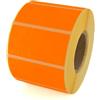 MD Labels Rotolo di etichette autoadesive arancione fluo, 60 x 30 mm, 1000 pezzi, per ufficio, magazzino e spedizioni