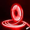 Fosingut Striscia LED COB 5 metri DC12V, 480LED/M Strisce LED Camera Adesive Flessibile,CRI90+ Rosso 2.7mm Alta Luminosità Luce Plafoniera Sottopensile Cucina per Feste,Scale,Armadio,Casa DIY Decor