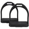 Pssopp Staffe per Cavalli in plastica ad Alta Resistenza 2Pcs Staffe per Equitazione Staffe di Sicurezza per Equitazione Staffe per Sella(S)