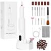 Homirty Limuna per Unghie Senza Fili Professionale, Trapano Elettrico per Manicure Pedicure per Unghie in Gel e Acrilico, Kit Velocità Regolabile