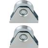 SG Store Rullo Per Cancello Scorrevole Con Scanalatura A V Da 58 Mm 2 Pezzi Adatto Per Pulegge Per Doccia Armadi Garage Finestre