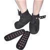 Honeylust - Scarpette ABDL con chiusura magnetica, solette con punte - Cotone morbido, Scarpe fetish Unisex per Klinik Bondage & giochi di ruolo psichiatrici