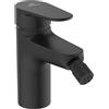 Ideal Standard - Alu+ Miscelatore per bidet, 115 mm proiezione del beccuccio, Raddrizzatore di flusso, risparmio d'acqua, tecnologia Blue Start, FirmaFlow, elementi principali in alluminio, Nero opaco