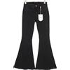 LIU JO Parfait Super Be Jeans Donna W28 Neri Bootcut Alta Vita Con Zip