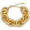 VLNET® | Vestopazzo bracciale catena snake | ottone riciclato | lavorazione artigianale | lunghezza regolabile | nickel tested | DD11159