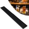 Favengo Tappetino Bar in PVC da 60 * 8 cm, Tappetini Barman, Tappetini per Bancone, Tappetino Mat da Bar, Tappetino Antiscivolo da banco, Tappetino Bar Nero, per Bar Banconi Ristorante KTV e Casa