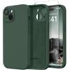 SuydanBox Custodia magnetica per iPhone 13, compatibile con MagSafe, protezione completa della fotocamera, pellicola protettiva per schermo, in silicone, antiurto, per iPhone 13 da 6,1 pollici, verde