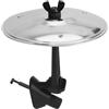 DAWRIS Mini bacino crash auto, slot di ventilazione per auto, crash bacino, design compatto per batteristi, amanti della musica, intrattenimento di guida