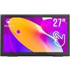 Atlantis Monitor led 27" Atlantis Land A05-T27A-VHDM Full HD 1920x1080/8ms/classe E/Nero [A05-T27A-VHDM]
