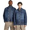 G-STAR Uomo Unisex Pocketony Service Overshirt, Blu (worn in ocean reef D22115-B988-D348), L