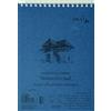 SMLT AB-35TS Authentic Line A4 - Blocco ad acquerello, carta bianca naturale, 280 g/mq, 35 fogli, con perforazione, coperchio riciclato e doppia spirale