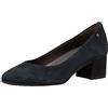 Tamaris Comfort décolleté da donna in camoscio tacco basso Vestibilità Comfort, Blu (Navy), 37 EU