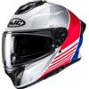 HJC Casco C71 MORIX Rosso Blu HJC
