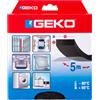 Geko Guarnizione adesiva in neoprene per serramenti MUSS 15x10mmx5mt Geko 1300/15
