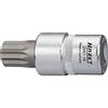 Hazet 2567-16 Inserto Chiave a Bussola per Giravite per Servizio Olio, Argento, Attacco Quadro, Cavo, 12.5 mm 1/2 di Pollice