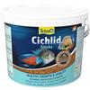 TETRA 10 litri TetraCichlid Sticks Mangime Completo in Sticks per Ciclidi e Altri Pesci di Taglia Grossa da Acquario