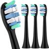 NONE 4 8 12 Confezione da 20 testine di ricambio compatibili con spazzolino elettrico Philips Sonicare Click-on, ricariche per testine per spazzolini