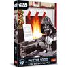Trefl Premium Plus Quality - Puzzle di Natale Star Wars: Natale con Darth Vader - 1000 Pezzi, Eroi Preferiti, per Adulti e Bambini dai 14 anni